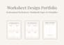 design printable worksheets in canva
